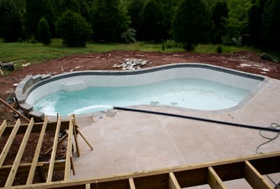 Pool deck lifting is a common issue in new construction.