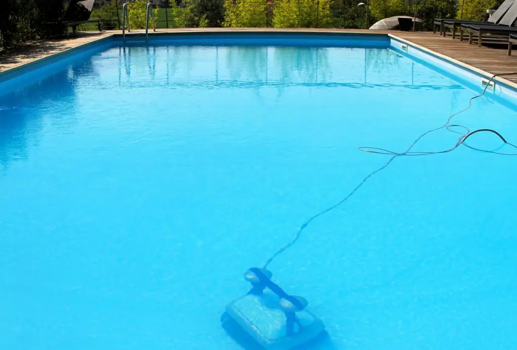 Avoid leaving your robotic pool cleaner in the pool when not in use.