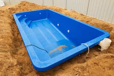 fiberglass pools can be installed quickly