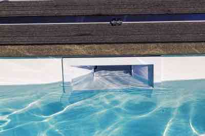 you should not drain your pool below six inches under your skimmer