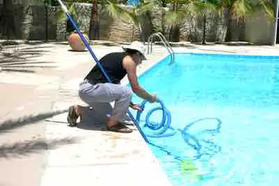 a pool guy can come as often or as little as you want them too