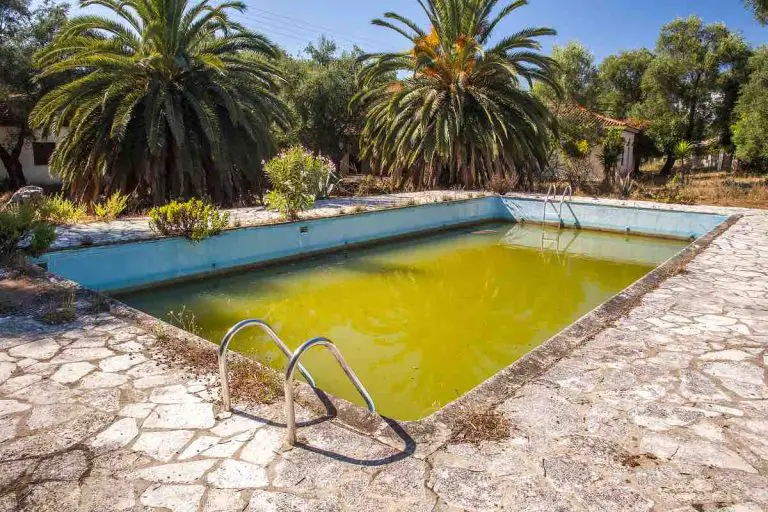 Why Do Pool Steps Turn Yellow? 4 Causes and Fixes